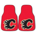 Fanmats Calgary Flames Automotive Floor Mat - 2 Pack