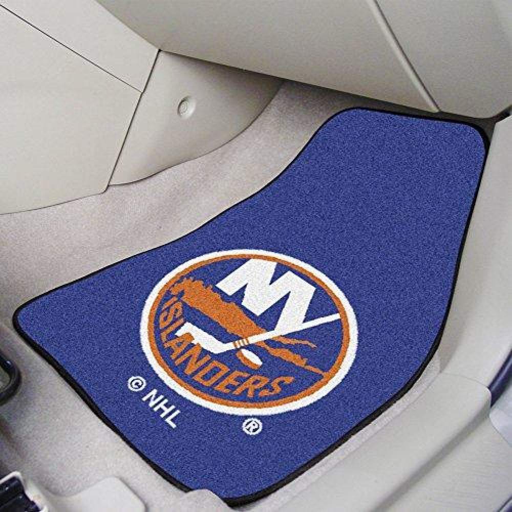 Fanmats Sports Team Logo National Hockey League New York Islanders 2 - Pc Printed Carpet Car Mats 18X27