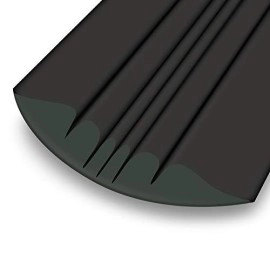 Megaware Keelguard Boat Keel And Hull Protector, 6-Feet (For Boats Up To 18Ft), Black