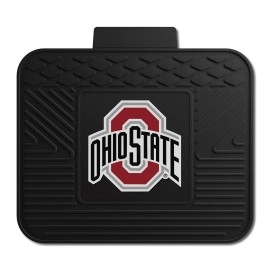 FANMATS - 10095 NCAA Ohio State University Buckeyes Vinyl Utility Mat, Black, 14