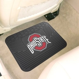 FANMATS - 10095 NCAA Ohio State University Buckeyes Vinyl Utility Mat, Black, 14