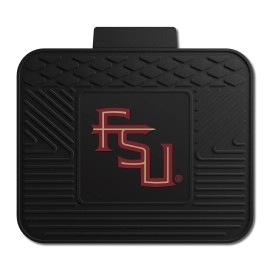 FANMATS NCAA Florida State University Seminoles Vinyl Utility Mat, Black, 14