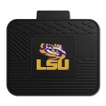 FANMATS 10092 LSU Tigers Back Row Utility Car Mat - 1 Piece - 14in. x 17in., All Weather Protection, Universal Fit, Molded Team Logo