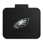 FANMATS 9988 Philadelphia Eagles Back Row Utility Car Mat - 1 Piece - 14in. x 17in., All Weather Protection, Universal Fit, Molded Team Logo