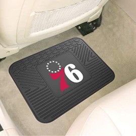 Fanmats Philadelphia 76Ers Back Seat Car Mat - 14In. X 17In.