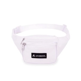 Everest Signature Waist Pack-Standard, White, One Size