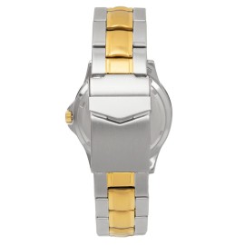 Sun Time Texas Christian Horned Frogs Men's Competitor Steel Watch Two-Tone Gold/Silver with Anochrome Dial