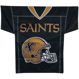 NFL New Orleans Saints Jersey Banner (34-by-30-Inch/2-Sided)