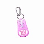 New York Giants Pink NFL Football Keychain