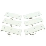 Ironwood Pacific E-Z Slide Trailer Pads | Kit 2 | White