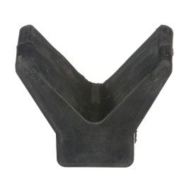 Attwood 11200-1 Boat Trailer Rubber Bow Stop V-Block, Black, 2-Inch By 2-Inch