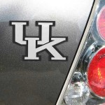 FANMATS 60349 Kentucky Wildcats Molded Chrome Plastic Emblem