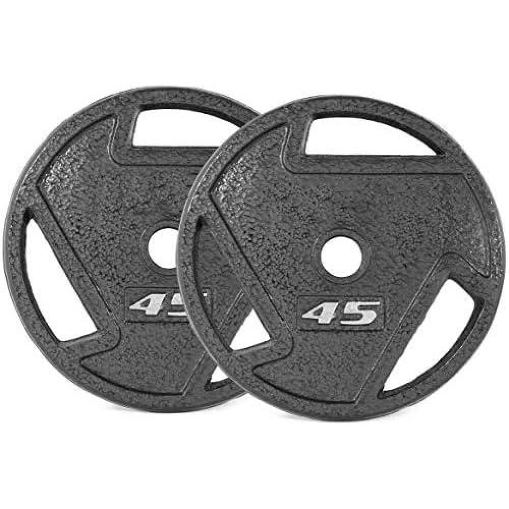 Cap Barbell 2-Inch Olympic Grip Plate, 10-Pounds