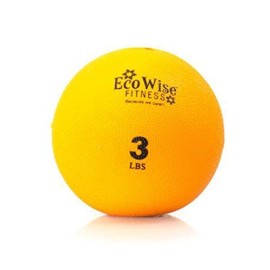 Eco Wise Fitness Weight Ball Color/Weight: Kiwi (4 Lbs)
