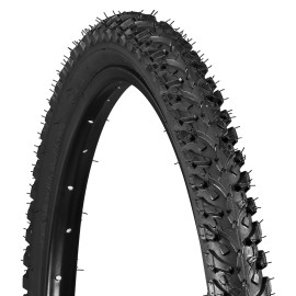 Schwinn Replacement Bike Tire, Mountain Bike, 26 x 1.95-Inch , Black with Carbon Steel Bead