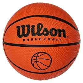 Wilson Basketball, Indoor And Outdoor For Children And Teens, Micro, Orange, B1717