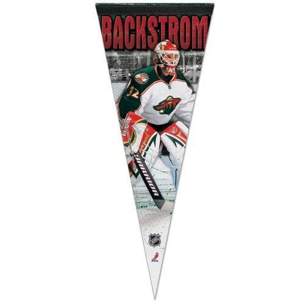 Niklas Backstrom Minnesota Wild Premium Collector Pennant 12 X 30