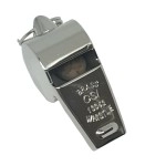 Cannon Sports Silver Whistle with Heavy Weight for Referees & Coaches
