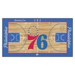 Fanmats - 9501 Nba Philadelphia 76Ers Nylon Face Nba Court Runner-Small , 24X44