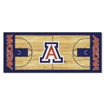 FANMATS 8174 Arizona Wildcats Basketball Court Runner Rug - 30in. x 72in. | Sports Fan Area Rug