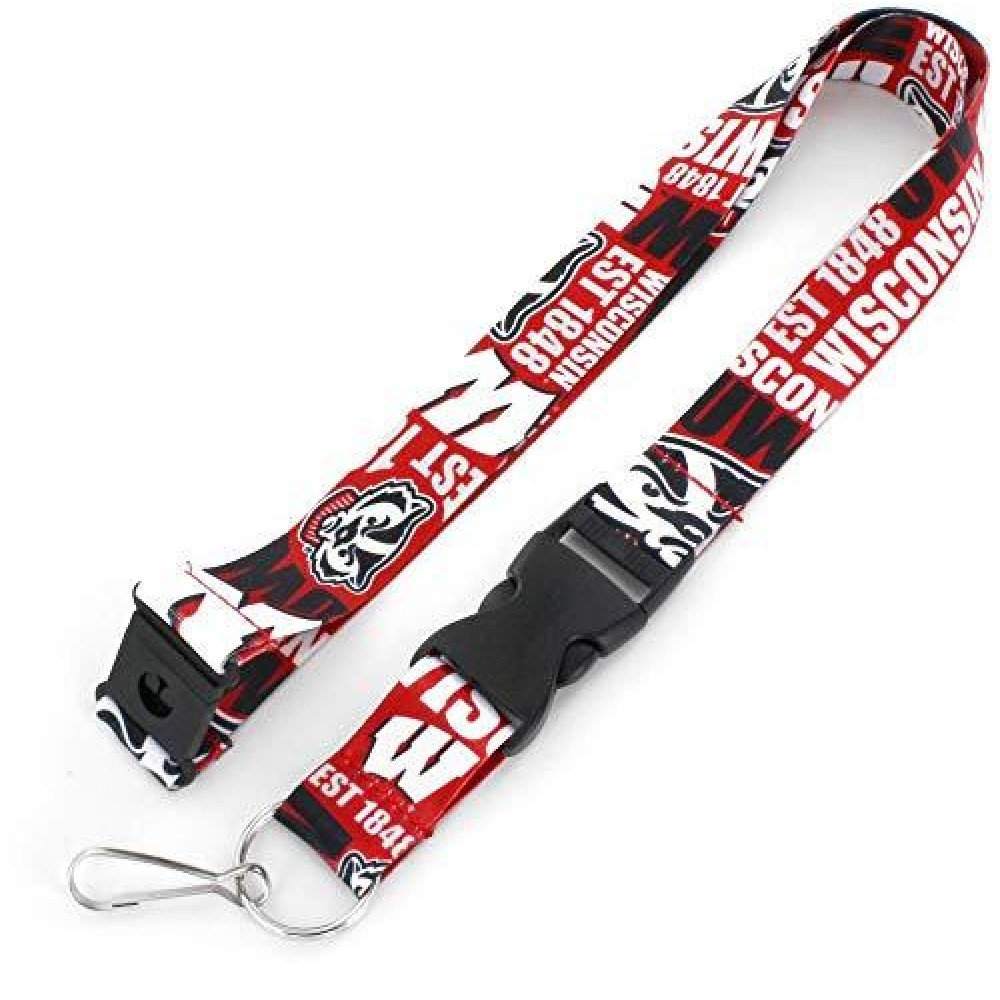 Aminco Ncaa Wisconsin Badgers Dynamic Lanyard