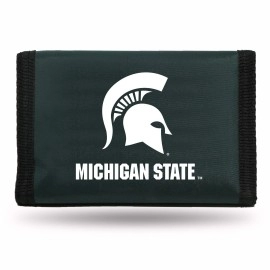 NCAA Rico Industries Michigan State Spartans Nylon Tri-Fold Wallet Nylon Tri-Fold Wallet
