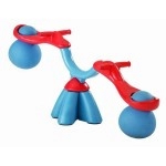 TP Toys Spiro Bouncer - Rotating See Saw, Blue/Red, One Size