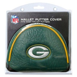 Team Golf NFL Green Bay Packers Golf Club Mallet Putter Headcover, Fits Most Mallet Putters, Scotty Cameron, Daddy Long Legs, Taylormade, Odyssey, Titleist, Ping, Callaway