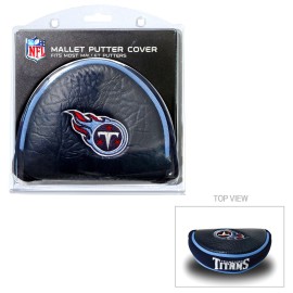 Team Golf NFL Tennessee Titans Golf Club Mallet Putter Headcover, Fits Most Mallet Putters, Scotty Cameron, Daddy Long Legs, Taylormade, Odyssey, Titleist, Ping, Callaway