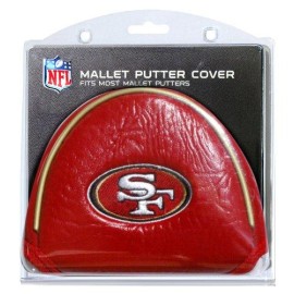 Team Golf NFL San Francisco 49ers Golf Club Mallet Putter Headcover, Fits Most Mallet Putters, Scotty Cameron, Daddy Long Legs, Taylormade, Odyssey, Titleist, Ping, Callaway