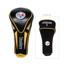Team Golf Nfl Pittsburgh Steelers Golf Club Single Apex Driver Headcover, Fits All Oversized Clubs, Truly Sleek Design