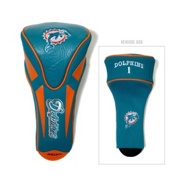 Team Golf NFL Miami Dolphins Golf Club Single Apex Driver Headcover, Fits All Oversized Clubs, Truly Sleek Design