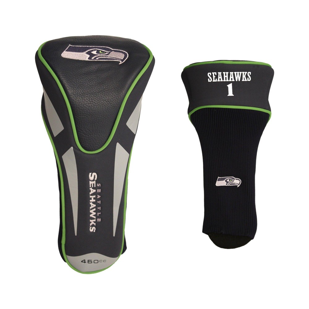 Team Golf NFL Seattle Seahawks Golf Club Single Apex Driver Headcover, Fits All Oversized Clubs, Truly Sleek Design