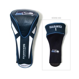 Team Golf NFL Seattle Seahawks Golf Club Single Apex Driver Headcover, Fits All Oversized Clubs, Truly Sleek Design