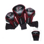 Team Golf Nfl Atlanta Falcons Contour Golf Club Headcovers (3 Count), Numbered 1, 3, & X, Fits Oversized Drivers, Utility, Rescue & Fairway Clubs, Velour Lined For Extra Club Protection, Multi Team Colors, One Size