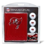 Team Golf Nfl Tampa Bay Buccaneers Gift Set Embroidered Golf Towel, 3 Golf Balls, And 14 Golf Tees 2-34 Regulation, Tri-Fold Towel 16 X 22 100 Cotton, Multi Team Color, One Size (32920)