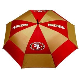 NFL San Fransisco 49ers 62-Inch Double Canopy Umbrella