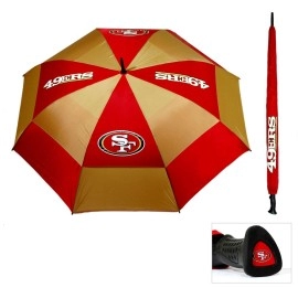 NFL San Fransisco 49ers 62-Inch Double Canopy Umbrella