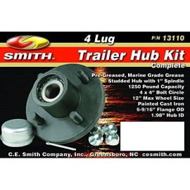 Ce Smith Trailer 13110 Trailer Hub Kit (1 Stud (4 X 4))- Replacement Parts And Accessories For Your Ski Boat, Fishing Boat Or Sailboat Trailer