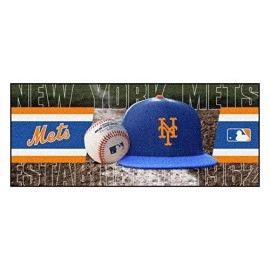 Fanmats 11084 Mlb New York Mets Nylon Baseball Runner