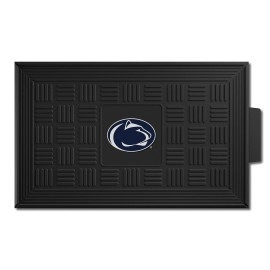 FANMATS 11380 Penn State Nittany Lions Heavy Duty Vinyl Medallion Outdoor Door Mat - 19.5in. x 31in.