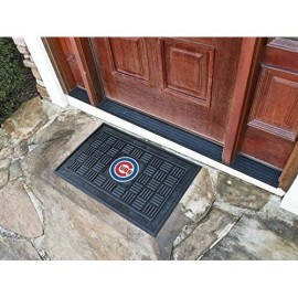 Mlb - Chicago Cubs Heavy Duty Door Mat - 19.5In. X 31In.