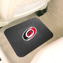 FANMATS - 10763 NHL Carolina Hurricanes Vinyl Utility Mat Black 14