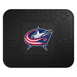 Fanmats 10766 Nhl Columbus Blue Jackets Rear Second Row Vinyl Heavy Duty Utility Mat