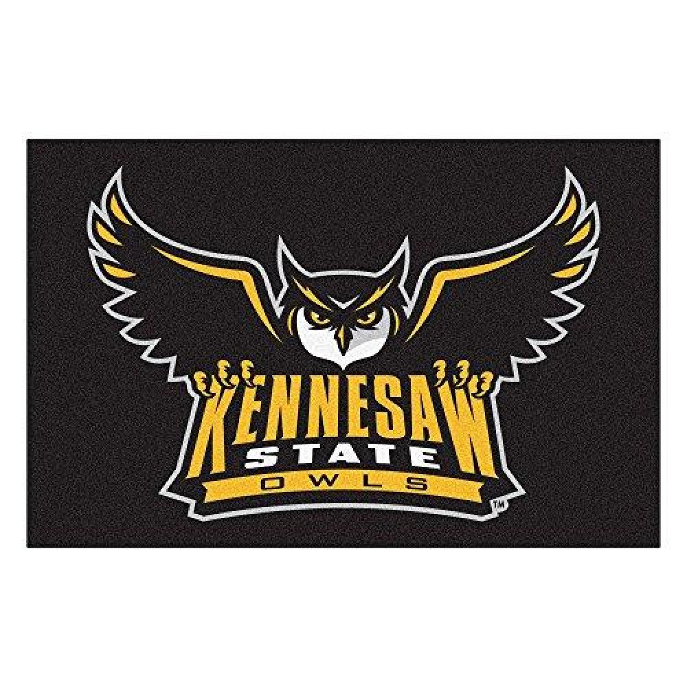 Fanmats 4142 Kennesaw State University Owls Nylon Starter Rug