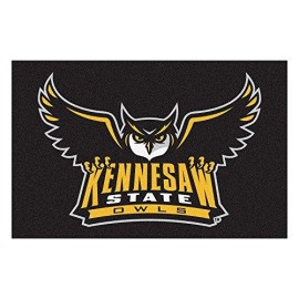Fanmats 4142 Kennesaw State University Owls Nylon Starter Rug