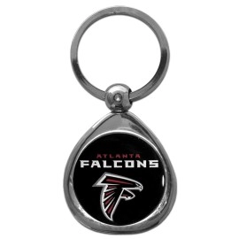 Nfl Siskiyou Sports Fan Shop Atlanta Falcons Chrome Key Chain One Size Team Colors