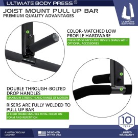 Joist Mount Pull Up Bar by Ultimate Body Press