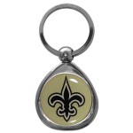 Nfl Siskiyou Sports Fan Shop New Orleans Saints Chrome Key Chain One Size Team Colors