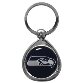 Nfl Siskiyou Sports Fan Shop Seattle Seahawks Chrome Key Chain One Size Team Colors